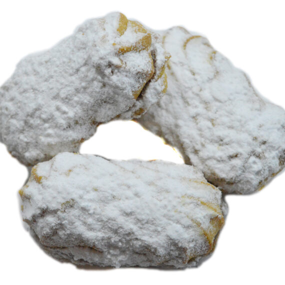 Sample with Aple and Powdered Sugar