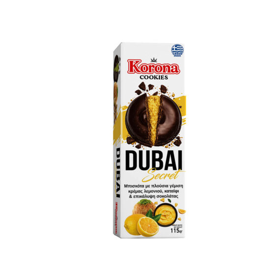 Dubai Secret with Lemon Cream Filling