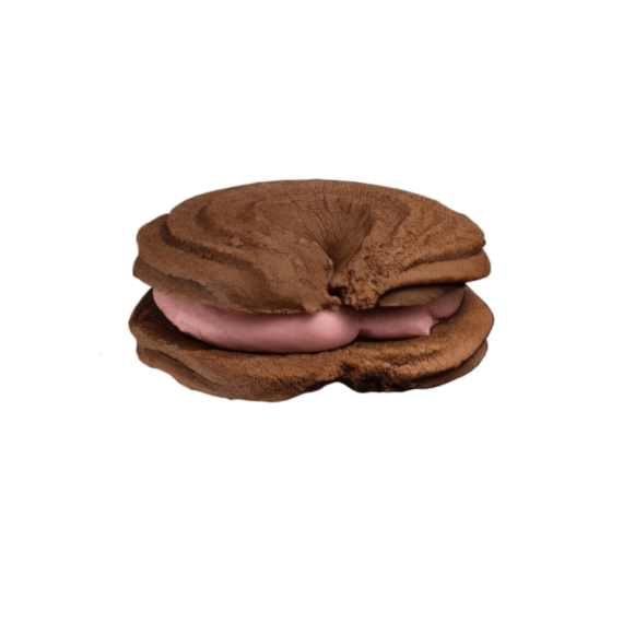 Cocoa & Strawberry Sandwich Cookie