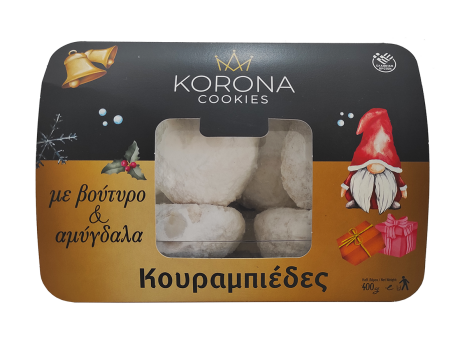 Κουραμπιέδες με βούτυρο και αμύγδαλα